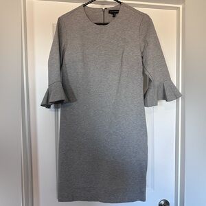 Banana Republic Gray Long Sleeve Dress